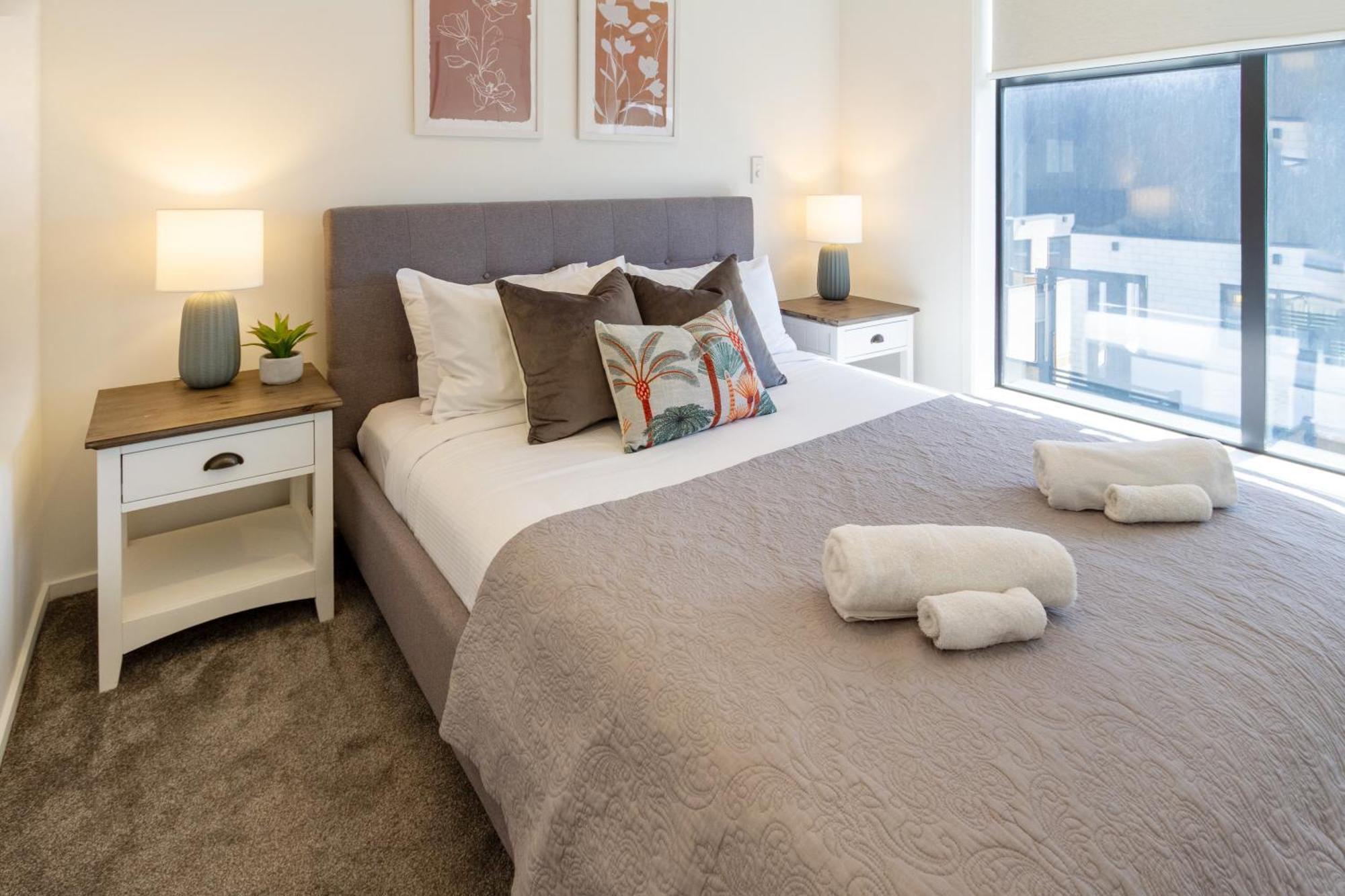 Two Bedroom, Two Bathroom Urban Oasis Christchurch Exterior foto